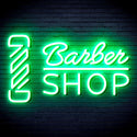 ADVPRO Barber Shop with Barber Pole Ultra-Bright LED Neon Sign fnu0355 - Golden Yellow