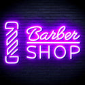 ADVPRO Barber Shop with Barber Pole Ultra-Bright LED Neon Sign fnu0355 - Purple