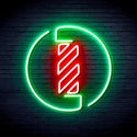 ADVPRO Barber Pole Ultra-Bright LED Neon Sign fnu0356 - Green & Red