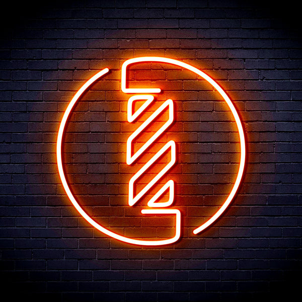 ADVPRO Barber Pole Ultra-Bright LED Neon Sign fnu0356 - Orange