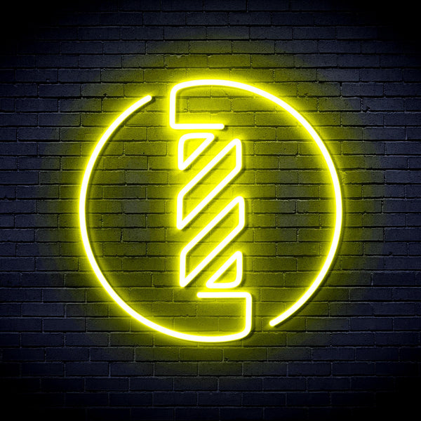 ADVPRO Barber Pole Ultra-Bright LED Neon Sign fnu0356 - Yellow