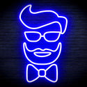 ADVPRO Barber Face Ultra-Bright LED Neon Sign fnu0359 - Blue