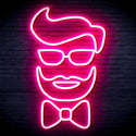ADVPRO Barber Face Ultra-Bright LED Neon Sign fnu0359 - Pink