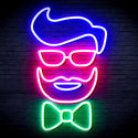 ADVPRO Barber Face Ultra-Bright LED Neon Sign fnu0359 - Multi-Color 7