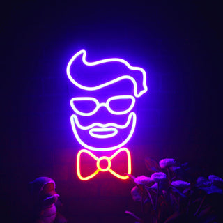 ADVPRO Barber Face Ultra-Bright LED Neon Sign fnu0359