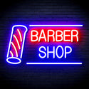 ADVPRO Barber Shop with Barber Pole Ultra-Bright LED Neon Sign fnu0360 - Blue & Red