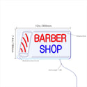 ADVPRO Barber Shop with Barber Pole Ultra-Bright LED Neon Sign fnu0360 - Size