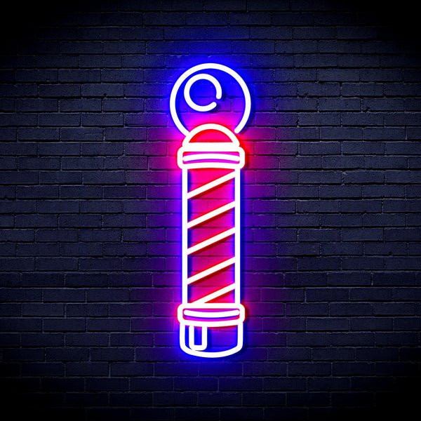 ADVPRO Barber Pole Ultra-Bright LED Neon Sign fnu0362 - Blue & Red