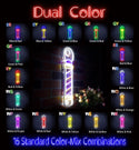 ADVPRO Barber Pole Ultra-Bright LED Neon Sign fnu0362 - Dual-Color
