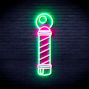 ADVPRO Barber Pole Ultra-Bright LED Neon Sign fnu0362 - Green & Pink