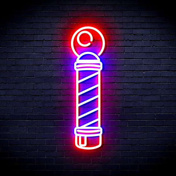 ADVPRO Barber Pole Ultra-Bright LED Neon Sign fnu0362 - Red & Blue