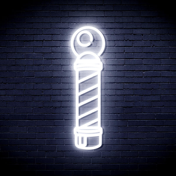ADVPRO Barber Pole Ultra-Bright LED Neon Sign fnu0362 - White