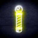 ADVPRO Barber Pole Ultra-Bright LED Neon Sign fnu0362 - White & Yellow