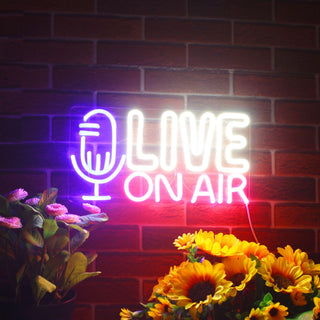 ADVPRO Live On Air Ultra-Bright LED Neon Sign fnu0383