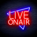 ADVPRO Live On Air Ultra-Bright LED Neon Sign fnu0390 - Blue & Red