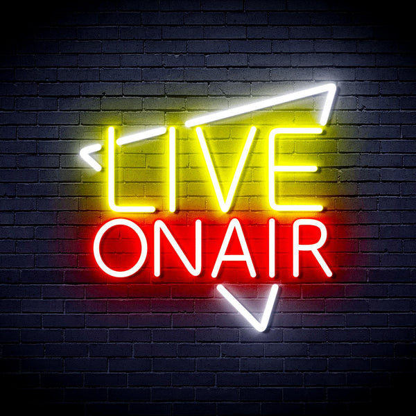 ADVPRO Live On Air Ultra-Bright LED Neon Sign fnu0390 - Multi-Color 4