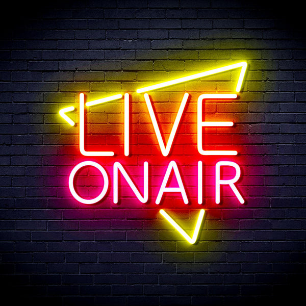 ADVPRO Live On Air Ultra-Bright LED Neon Sign fnu0390 - Multi-Color 5