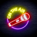 ADVPRO On the Air with Microphone Ultra-Bright LED Neon Sign fnu0393 - Multi-Color 5