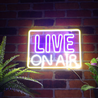 ADVPRO Live On Air Ultra-Bright LED Neon Sign fnu0394