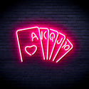 ADVPRO Poker Ultra-Bright LED Neon Sign fnu0402 - Pink