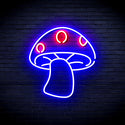ADVPRO Mushroom Ultra-Bright LED Neon Sign fnu0404 - Blue & Red