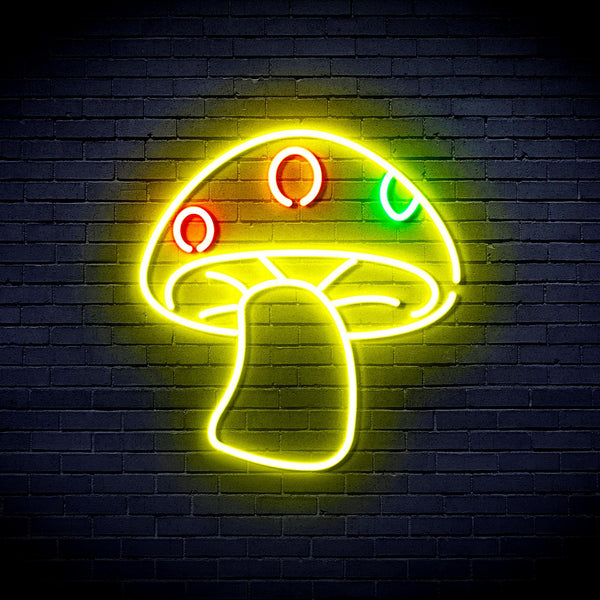 ADVPRO Mushroom Ultra-Bright LED Neon Sign fnu0404 - Multi-Color 1