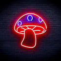 ADVPRO Mushroom Ultra-Bright LED Neon Sign fnu0404 - Red & Blue