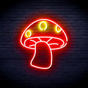 ADVPRO Mushroom Ultra-Bright LED Neon Sign fnu0404 - Red & Yellow