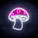 ADVPRO Mushroom Ultra-Bright LED Neon Sign fnu0404 - White & Pink