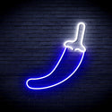 ADVPRO Red Pepper Ultra-Bright LED Neon Sign fnu0405 - White & Blue
