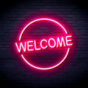 ADVPRO Welcome Ultra-Bright LED Neon Sign fnu0406 - Pink