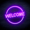 ADVPRO Welcome Ultra-Bright LED Neon Sign fnu0406 - Purple