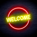 ADVPRO Welcome Ultra-Bright LED Neon Sign fnu0406 - Red & Yellow