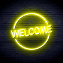ADVPRO Welcome Ultra-Bright LED Neon Sign fnu0406 - Yellow