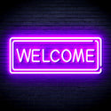 ADVPRO Welcome Ultra-Bright LED Neon Sign fnu0407 - Purple