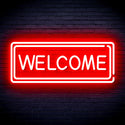 ADVPRO Welcome Ultra-Bright LED Neon Sign fnu0407 - Red