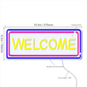 ADVPRO Welcome Ultra-Bright LED Neon Sign fnu0407 - Size