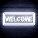 ADVPRO Welcome Ultra-Bright LED Neon Sign fnu0407 - White