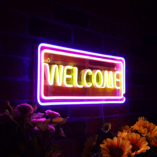 ADVPRO Welcome Ultra-Bright LED Neon Sign fnu0407