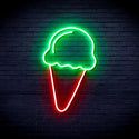 ADVPRO Ice-cream Ultra-Bright LED Neon Sign fnu0409 - Green & Red