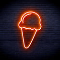 ADVPRO Ice-cream Ultra-Bright LED Neon Sign fnu0409 - Orange