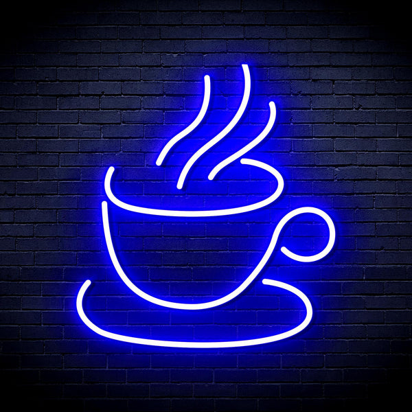 ADVPRO Tea or Coffee Ultra-Bright LED Neon Sign fnu0410 - Blue