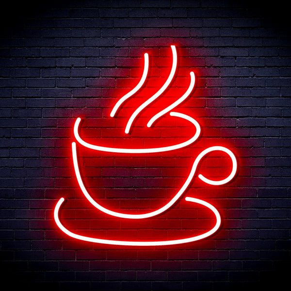 ADVPRO Tea or Coffee Ultra-Bright LED Neon Sign fnu0410 - Red