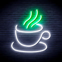 ADVPRO Tea or Coffee Ultra-Bright LED Neon Sign fnu0410 - White & Green