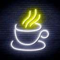 ADVPRO Tea or Coffee Ultra-Bright LED Neon Sign fnu0410 - White & Yellow