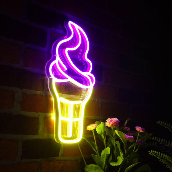 ADVPRO Ice-cream Cone Ultra-Bright LED Neon Sign fnu0411