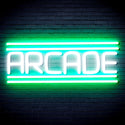 ADVPRO Arcade Ultra-Bright LED Neon Sign fnu0412 - White & Green