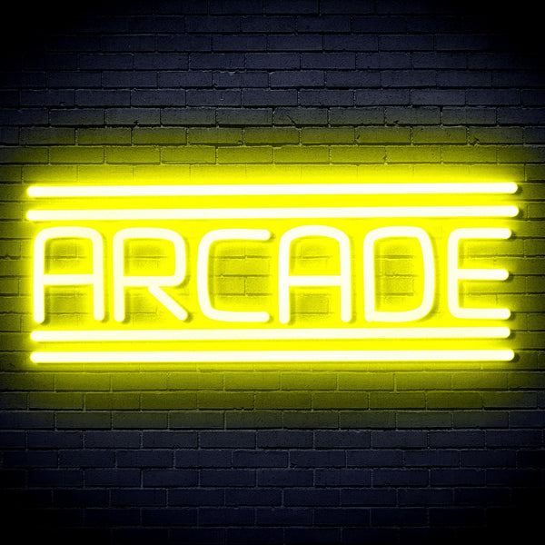 ADVPRO Arcade Ultra-Bright LED Neon Sign fnu0412 - Yellow