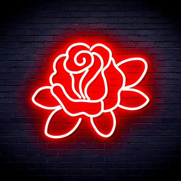 ADVPRO Rose Ultra-Bright LED Neon Sign fnu0413 - Red