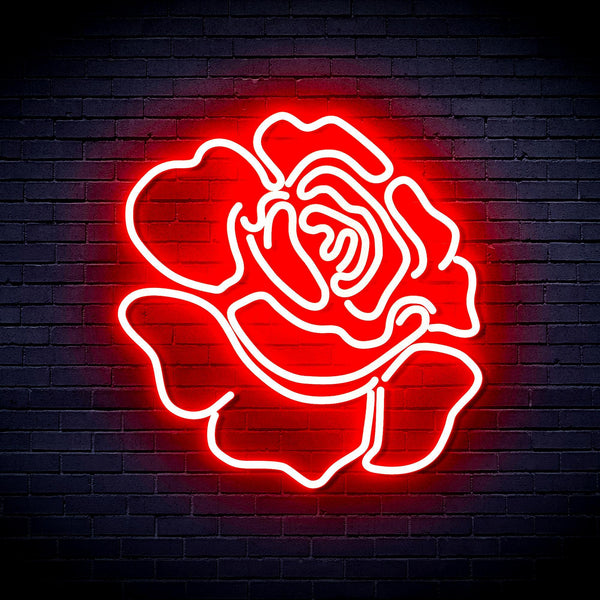 ADVPRO Rose Ultra-Bright LED Neon Sign fnu0415 - Red